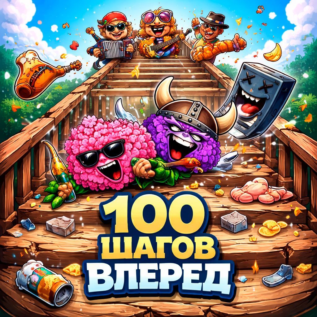 100 шагов вперед