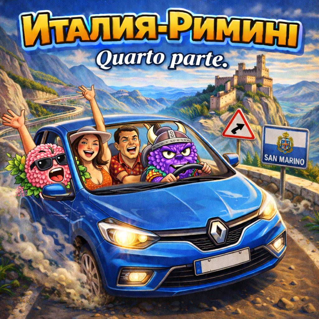 Италия-Римини. Часть четвертая. Quarto parte