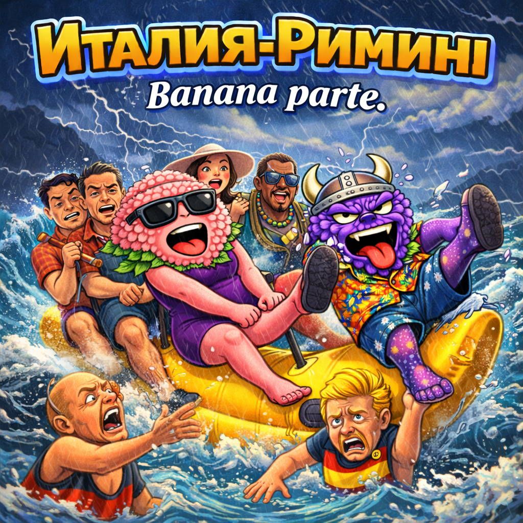 Италия-Римини. Банановая часть. Banana parte